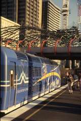 130205: Spencer Street Platform 1 Day XPT from Sydney XP 2000 leading