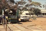 130318: Silverton Reserve near Kintore Head Frame 1067 mm gauge pleaure railway vehicle and shed