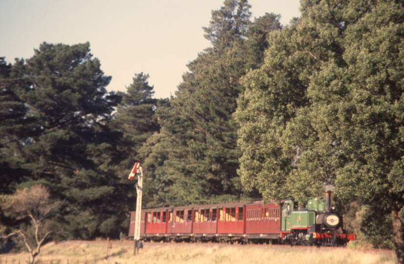 130393: Gembrook (up side), Curve 110L Up Passenger 7A