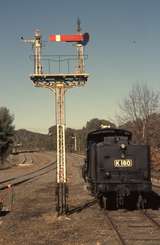 130405: Castlemaine K 160 running round