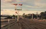 130448: Bacchus looking towards Melbourne from platform