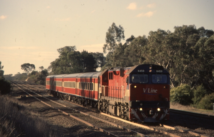 130462: Tallarook Up Passenger from Albury N 459