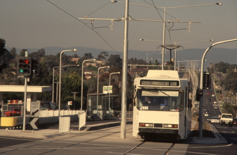 130500: Burwood Highway at Springvale Road to City B2 2035