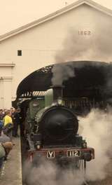 130517: Ballarat 8193 Down Steamrail Special Y 112 leading