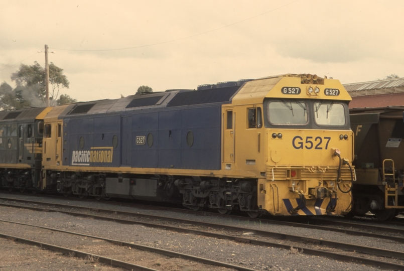 130528: Maryborough G 527 stabled