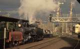 130532: Ballarat Light engines detached from 8196 Up Steamrail Special D3 639 (Y 112),