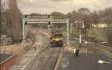 130557: Castlemaine Down Ballast Train X 49 (H 2 at rear), viewed from 'A' Signal Box