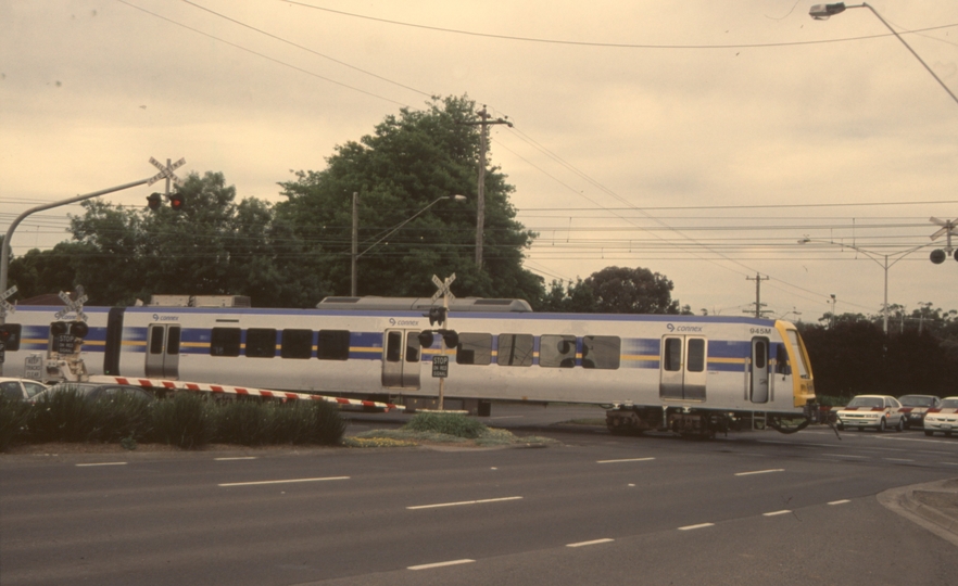 130573: Bayswater 945 M leading new X'Trapolis Train being delivered to Depot