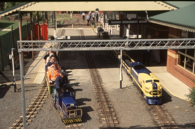 130598: Cobden Miniature Railway ARE Special No 3 also Diesel outline 'Santa Fe F7-1'