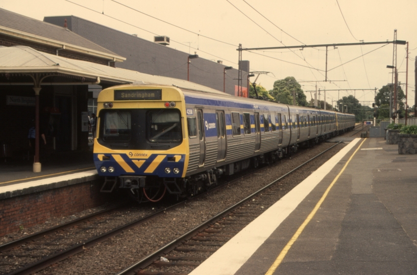 130620: North Brighton Suburban to Sandringham 6-car Connex (ex MTrain), Suburban