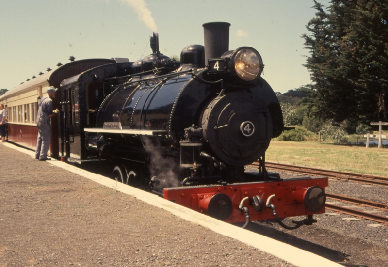 130685: Drysdale Passenger from Queenscliff Vulcan Ironworks No 4