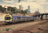 130730: North Melbourne 6-car Connex (ex MTrain), Comeng 549 M leading