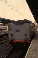 130791: Sydney Central Platform 3 3801 backing down for 7:53am Special to Gosford