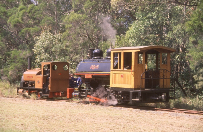 130852: Illawarra Light Railway No 2 'Kiama' and No 4 'Burra'