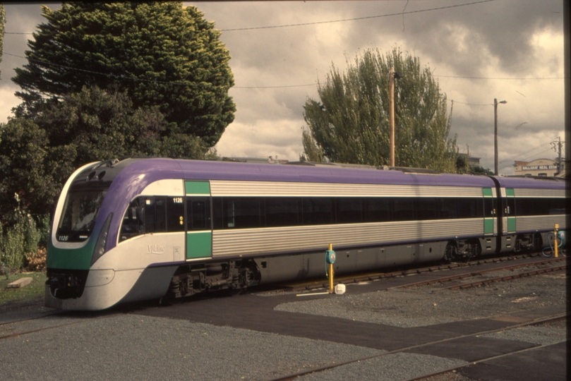 130960: Ballarat 1126 stabled on chaired track