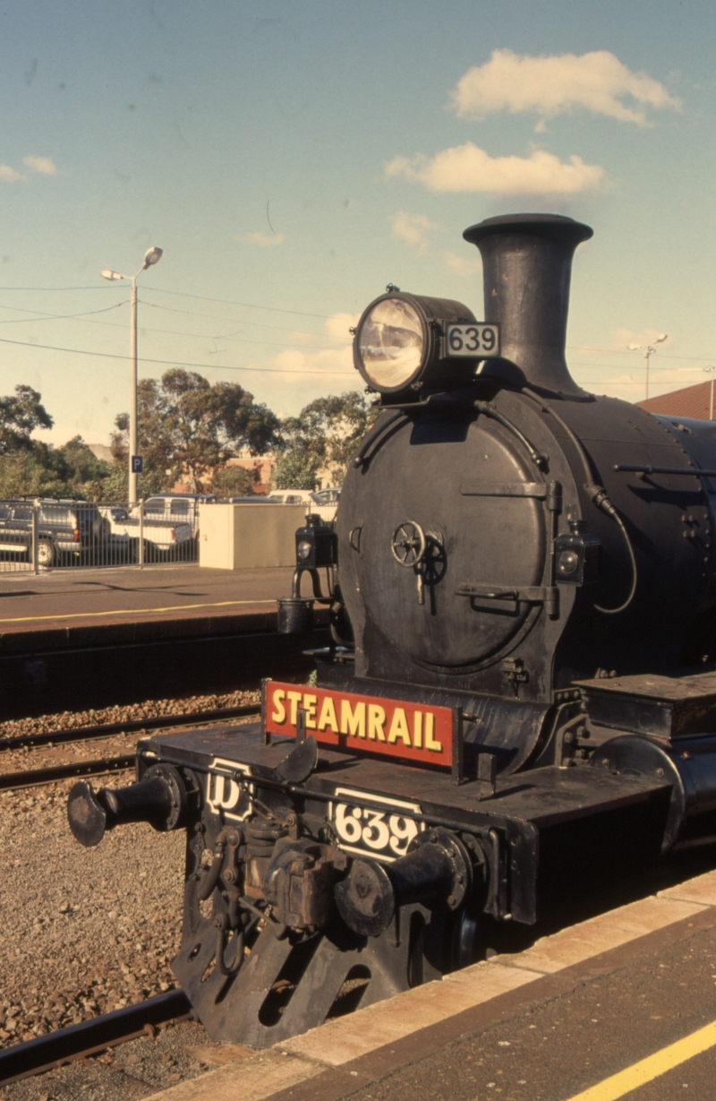 131156: Geelong Steamrail Special to Southern Cross D3 639