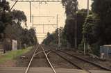 131199: Cheltenham looking towards Melbourne from Park Road Level Crossing