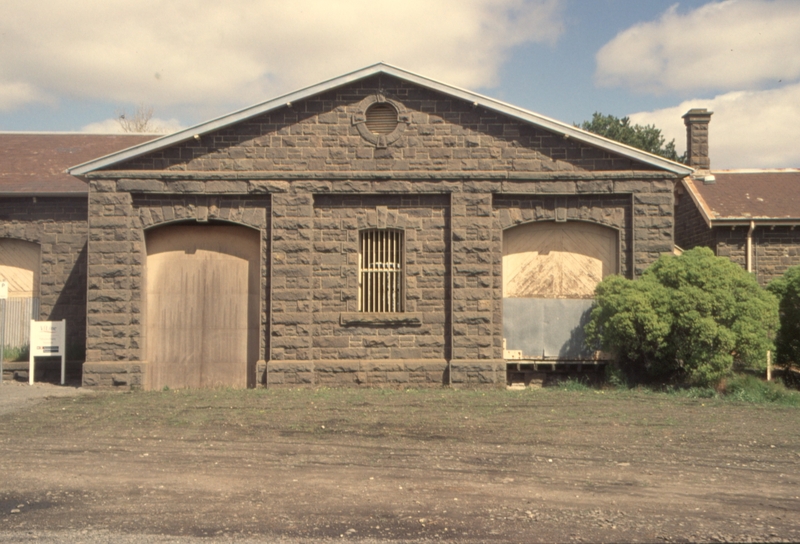 131324: Malmsbury Street side Up side station buildings