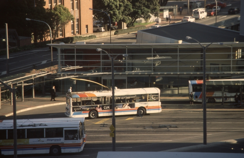 131344: Wellington Station Bus Terminal Outbound Trolley Bus 242