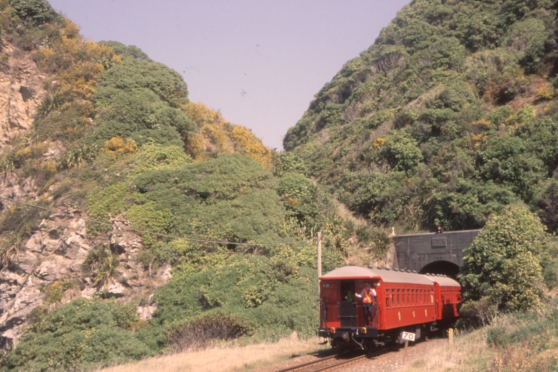 131402: Tunnel 15 Picton Line Steam Incorporated Special to Christchurch