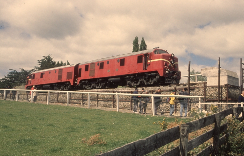 131539: Weka Pass Railway Waikari end of track Dg 770 Dg 791 detached from Passenger from Glenmark