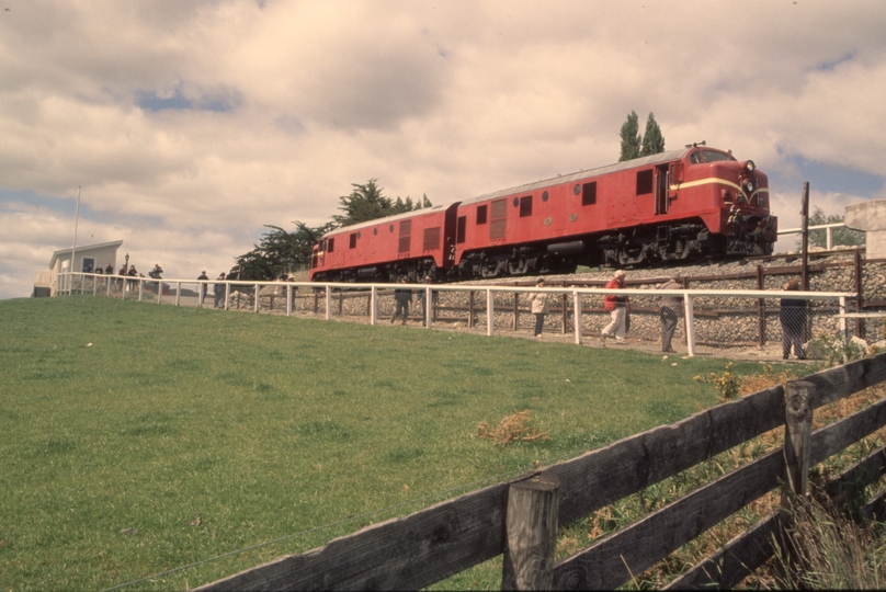 131540: Weka Pass Railway Waikari end of track Dg 770 Dg 791 detached from Passenger from Glenmark