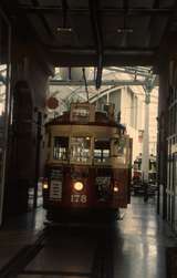 131574: Christchurch Tramway Cathedral Junction Christchurch No 178 proceeding to Depot