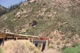 131662: Little Mount Allan Bridge Taieri Gorge Railway Passenger to Dunedin De 504 Dj 1240