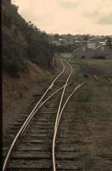 131773: Quarry Siding Oamaru Steam Railway looking towards Harbourside