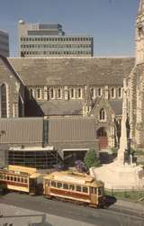 131812: Christchurch Tramway Cathedral Square Dunedin No 11 Trailer 18