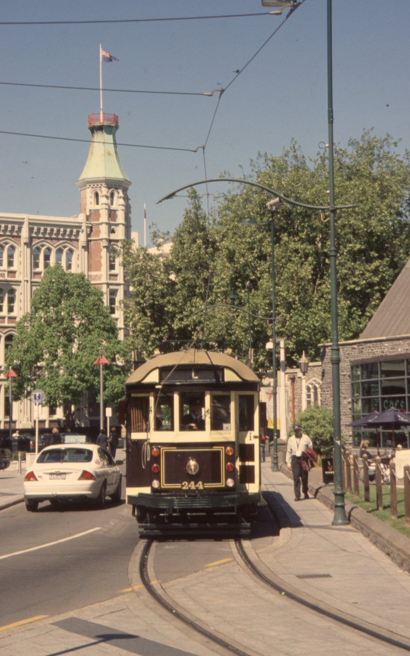 131817: Christchurch Tramway Cathedral Square W2 244