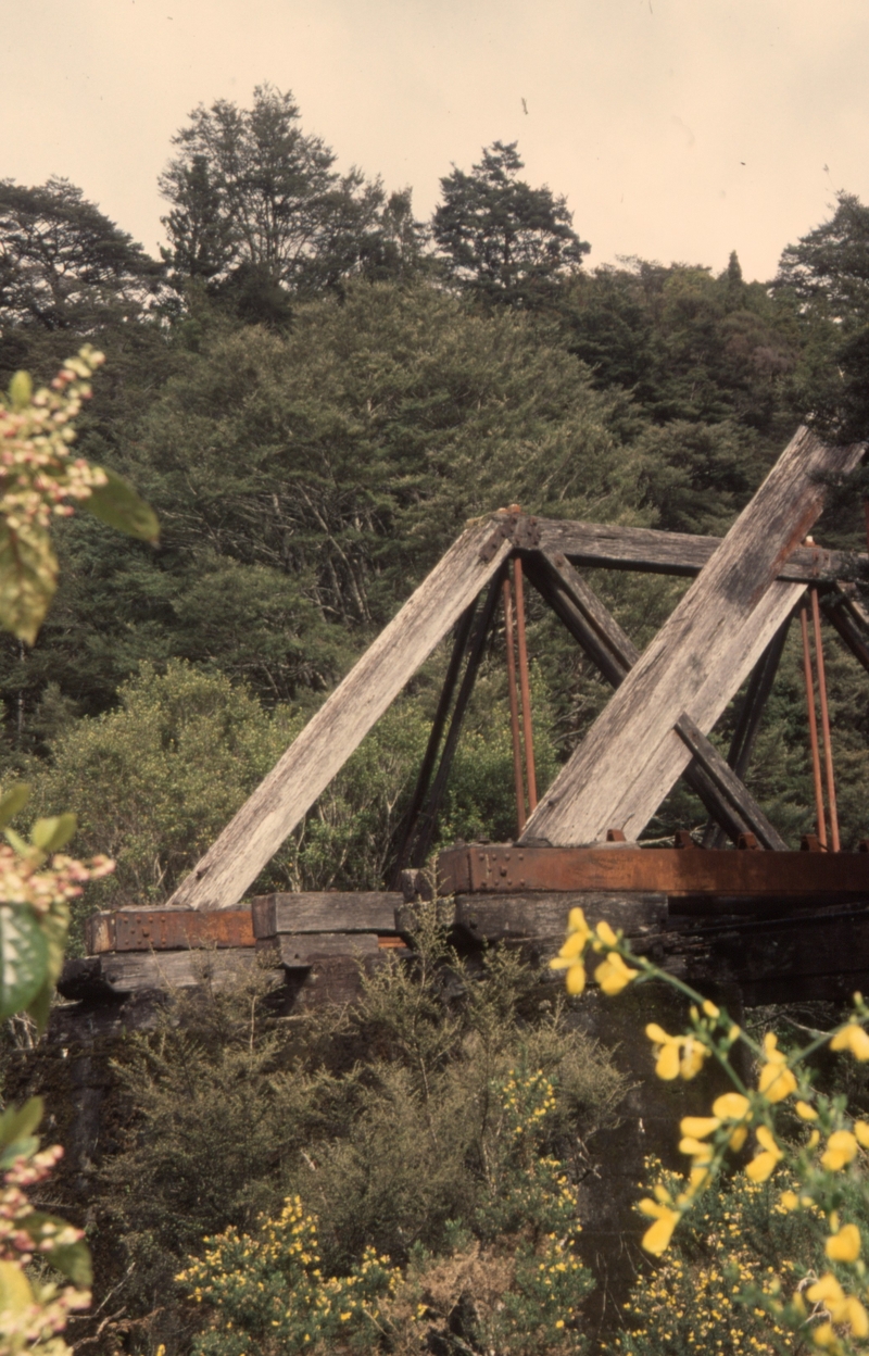 131887: Ford Creek Bridge Roa Incline Blackball end Note chairs for centre rail