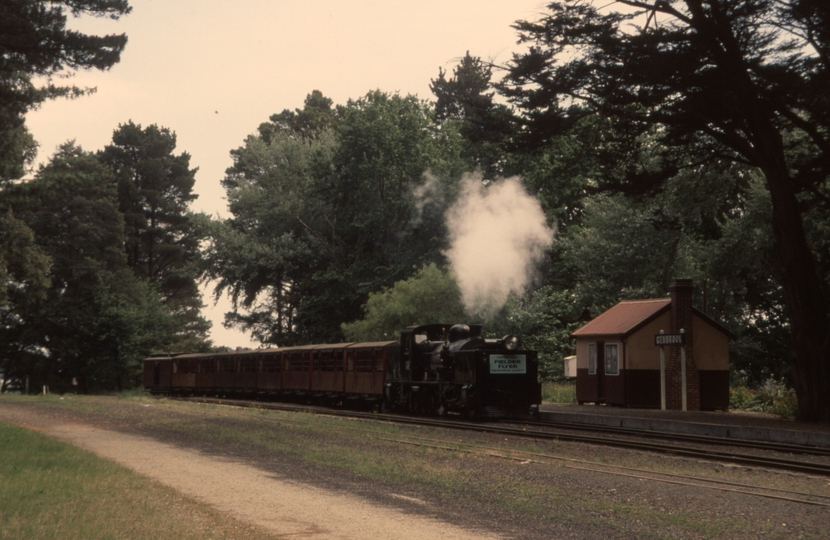 131908: Gembrook Heritage Station 'Fielder Flyer' from Belgrave G 42