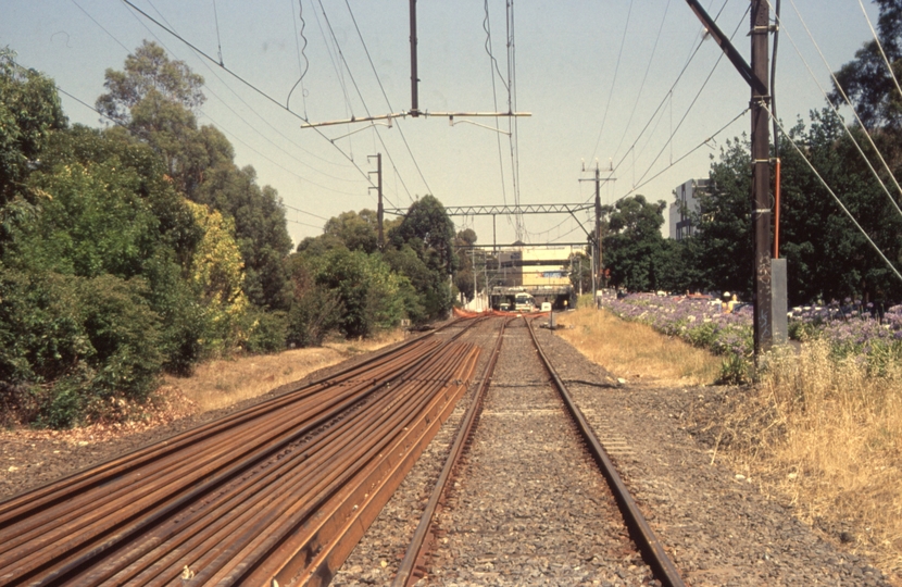 131950: William Street Pedestrian Crossing looking towards Bix Hill