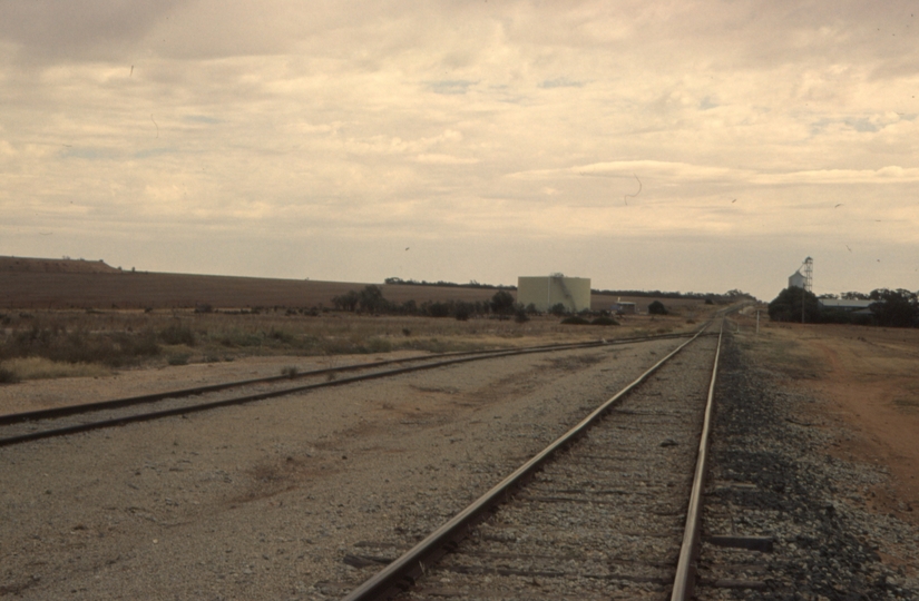 132043: Woorinen looking North AWB Siding in distance