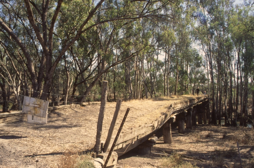 132079: Nacurrie Wetuppa Bullock Hide Creek Bridge looking towards Stony Crossing