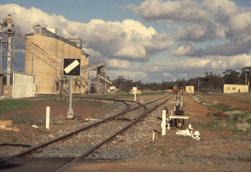 132201: Barmedman looking East In distance NSWRTM Special to Wyalong