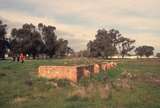 132235: Cohuna Locomotive shed foundation looking towards Elmore