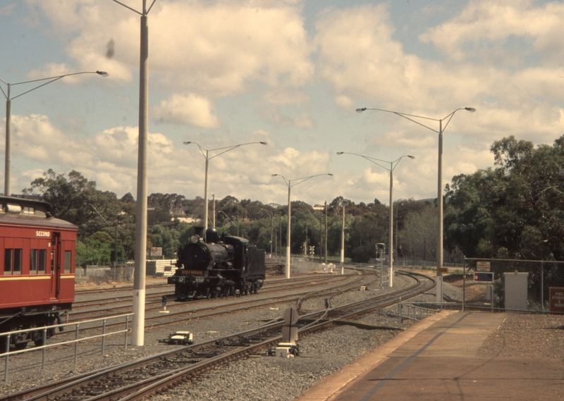 132384: Bacchus Marsh D3 658 running round SRV Special