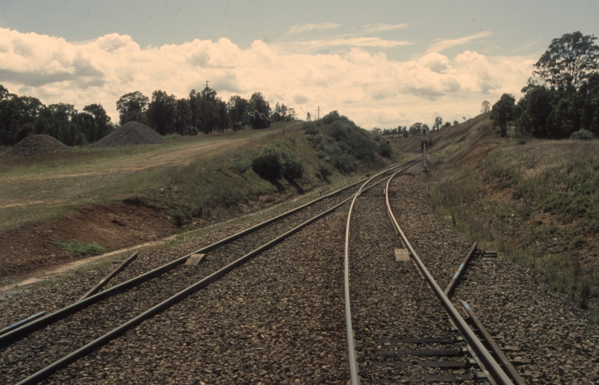 132439: Saxonvale Junction looking towards Maitland