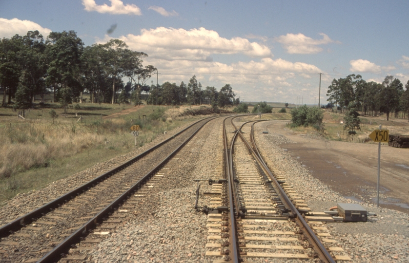 132448: Drayton Junction North End km 274 looking towards Maitland