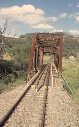 132475: Bridge at km 327 Sandy Hollow Line looking towards Muswellbrook