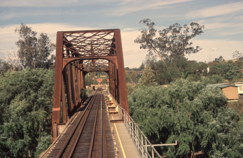 132477: km Bridge at 289.5 Sandy Hollow Line looking towards Muswellbrook