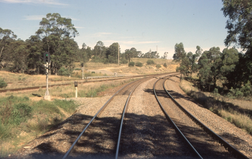 132480: Camberwell Junction km 246.9 Main North looking towards Maitland