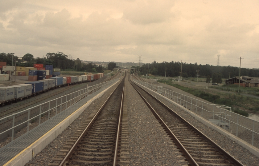 132518: Sandgate Flyover looking towards Newcastle Sandgate Station in distance