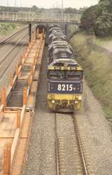 132549: Beresfield Empty Coal Train 8215 leading