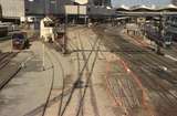 132670: Latrobe Street Bridge looking South towards Shunter Y 156 and Southern Cross Station