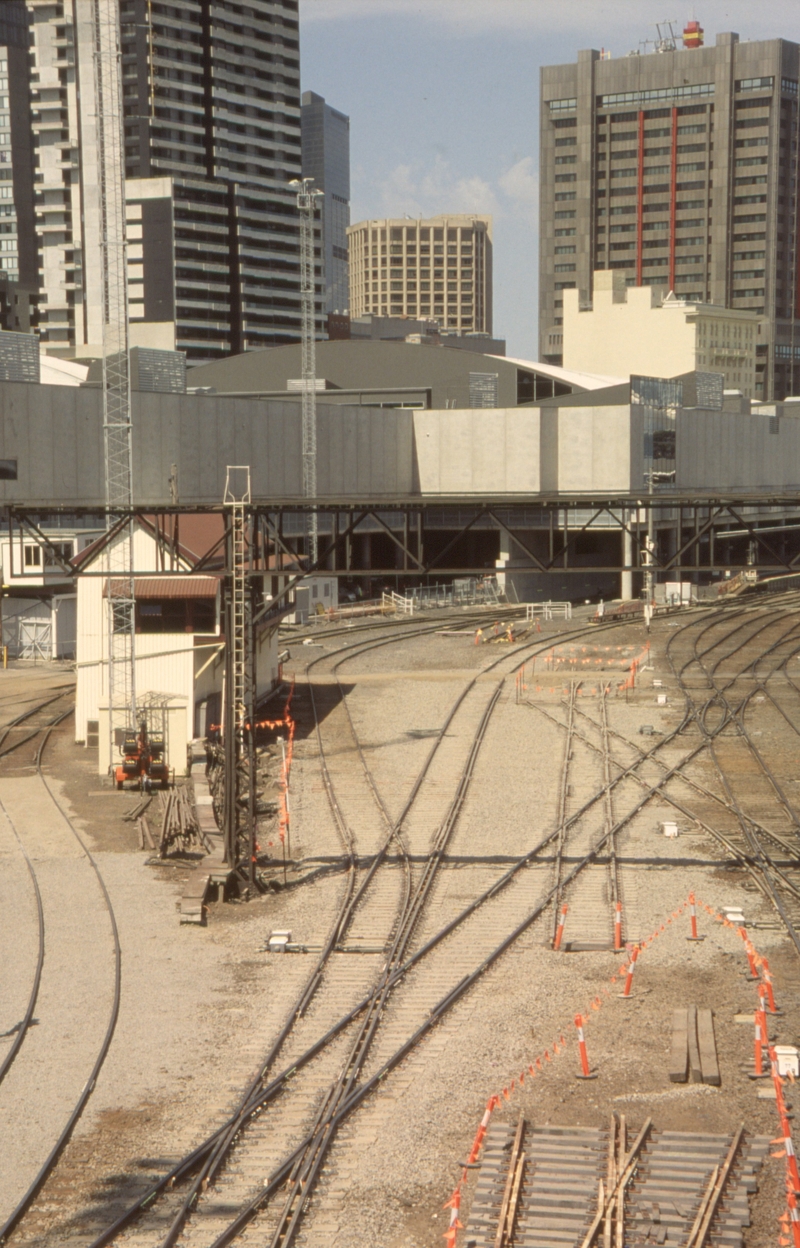 132672: Latrobe Street Bridge looking South towards Southern Cross Station