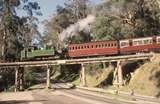 132737: Bridge No 5 Monbulk Creek Trestle 12:30pm Up Passenger from Lakeside 6A