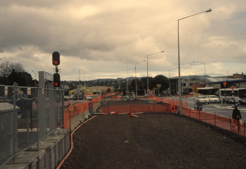 132773: New Lynn looking along formation for second track towards Swanson